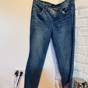 Madewell Women's Classic Blue Skinny Jeans